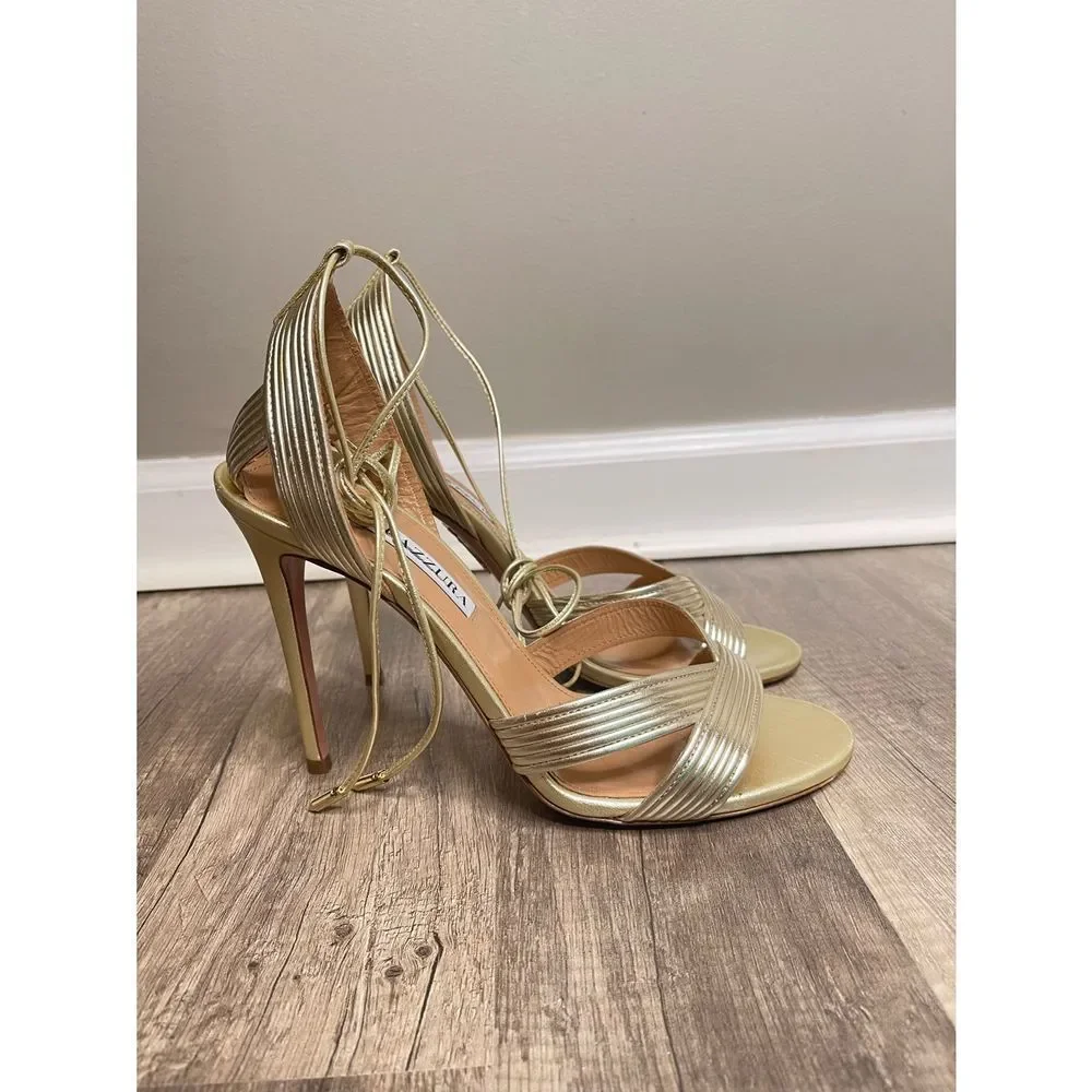 Aquazzura Ari Sandal 105 - Picture 9 of 12